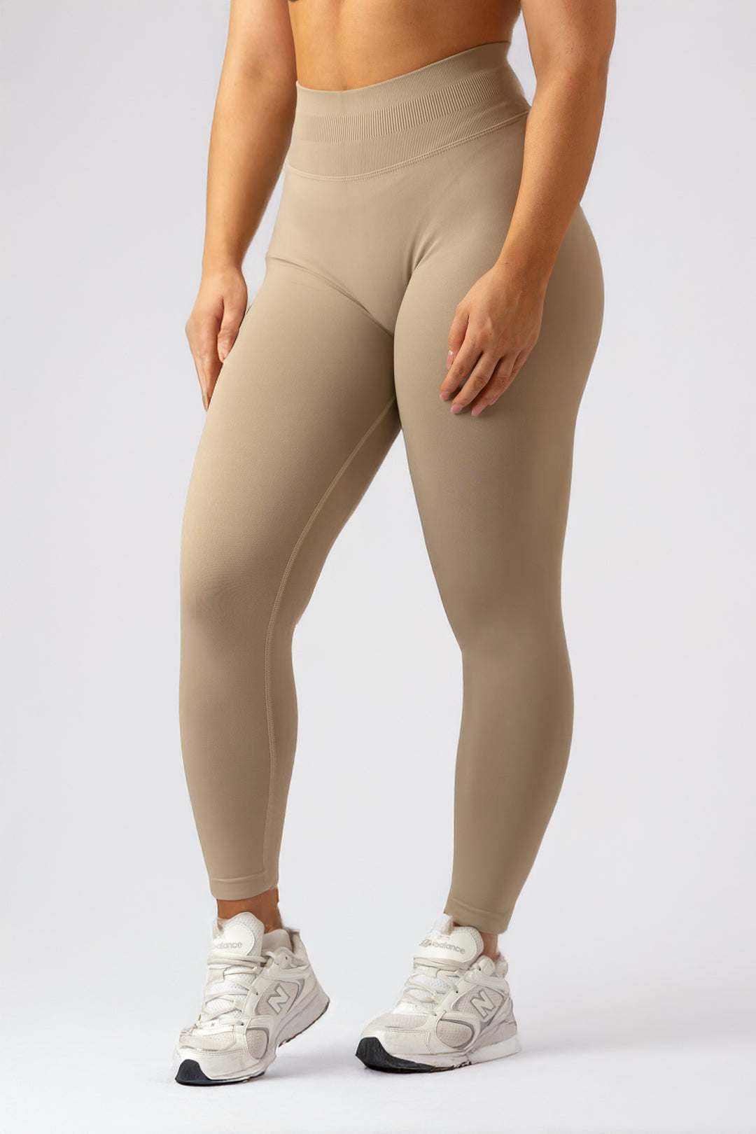Movin Sculpt Seamless Tights – Soft Sand