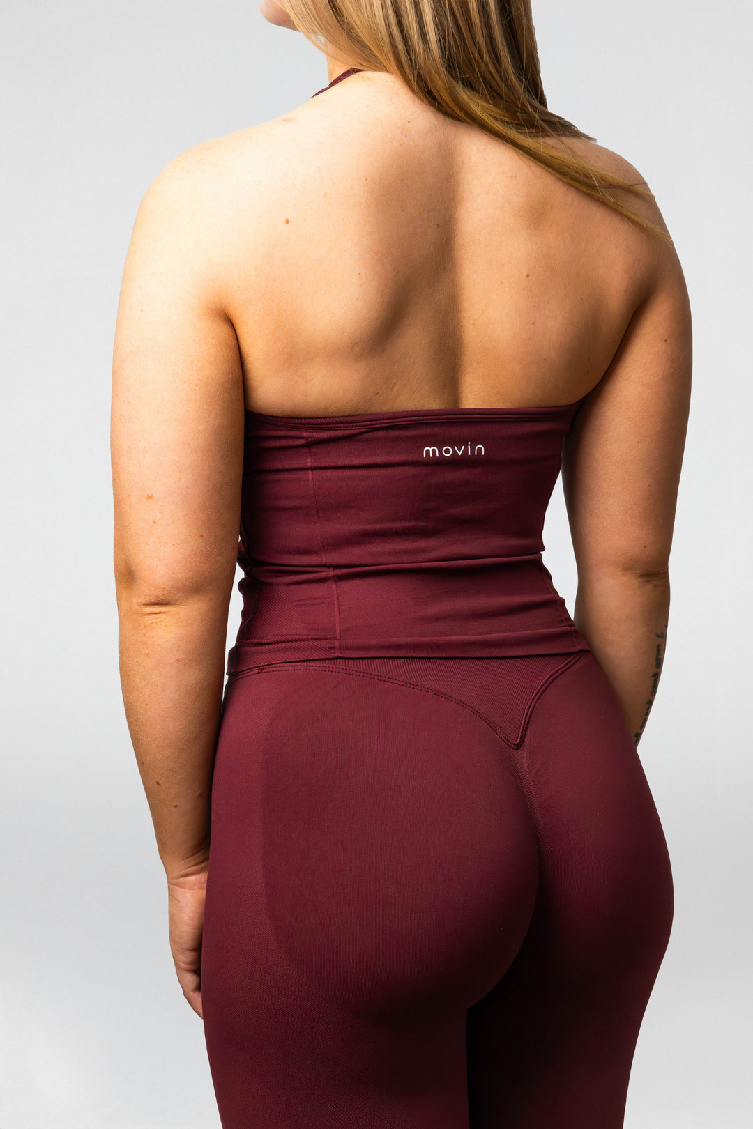Movin Sculpt Tank – Deep Merlot