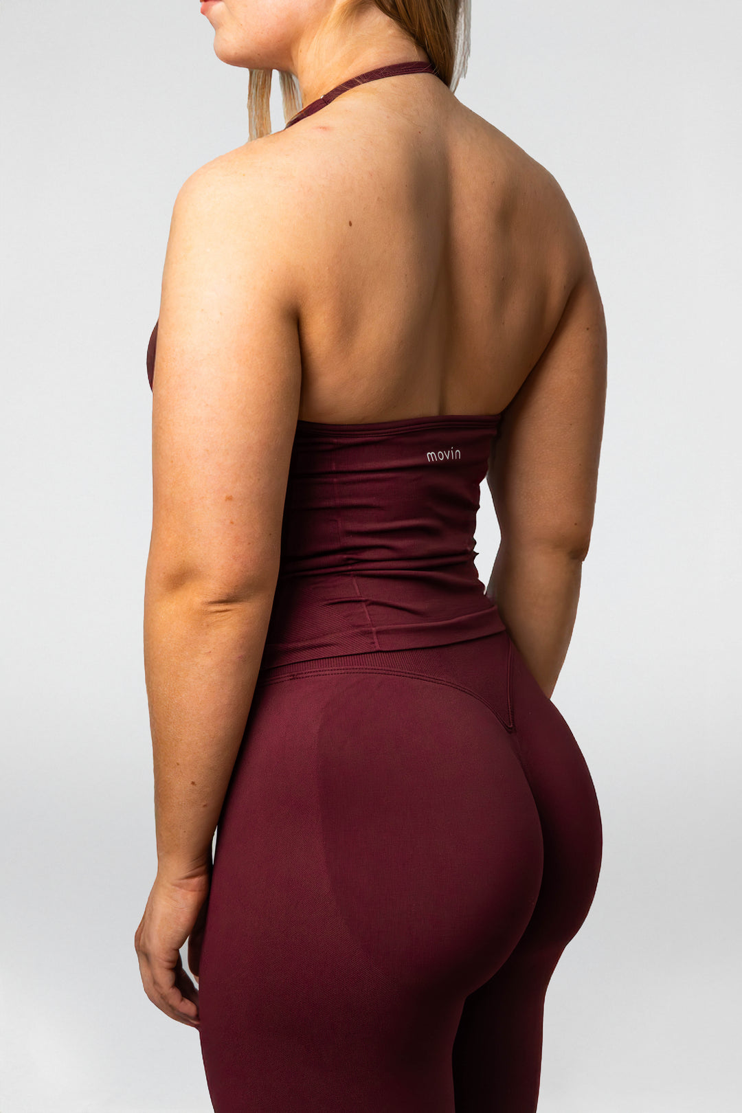 Movin Sculpt Tank – Deep Merlot